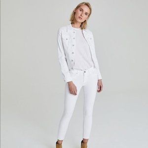 AG Adriano Goldschmied Robyn Jacket White Size L